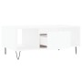 Mesa de centro madera contrachapada blanco 90x50x36,5 cm de , Mesas de centro - Ref: Foro24-830588, Precio: 61,99 €, Descuent...