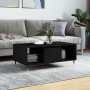 Black plywood coffee table 90x50x36.5 cm by , Coffee table - Ref: Foro24-830581, Price: 61,99 €, Discount: %