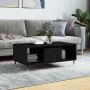 Black plywood coffee table 90x50x36.5 cm by , Coffee table - Ref: Foro24-830581, Price: 63,23 €, Discount: %