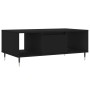 Black plywood coffee table 90x50x36.5 cm by , Coffee table - Ref: Foro24-830581, Price: 61,99 €, Discount: %