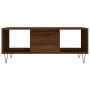 Mesa de centro madera contrachapada marrón roble 90x50x36,5 cm de , Mesas de centro - Ref: Foro24-830595, Precio: 59,77 €, De...