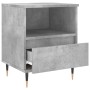 Nightstands 2 pcs concrete gray engineered wood 40x35x50 cm by , Nightstands - Ref: Foro24-830613, Price: 68,40 €, Discount: %