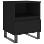 Mesitas de noche 2 uds madera de ingeniería negro 40x35x50 cm de , Mesitas de noche - Ref: Foro24-830639, Precio: 82,57 €, De...