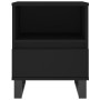 Mesitas de noche 2 uds madera de ingeniería negro 40x35x50 cm de , Mesitas de noche - Ref: Foro24-830639, Precio: 82,57 €, De...