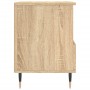 Mesitas noche 2 uds madera ingeniería roble Sonoma 40x35x50 cm de , Mesitas de noche - Ref: Foro24-830611, Precio: 68,87 €, D...