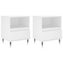 Nightstands 2 pcs engineered wood white 40x35x50 cm by , Nightstands - Ref: Foro24-830605, Price: 71,44 €, Discount: %