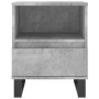 Mesitas noche 2 uds madera ingeniería gris hormigón 40x35x50 cm de , Mesitas de noche - Ref: Foro24-830645, Precio: 79,99 €, ...