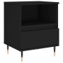 Mesitas de noche 2 uds madera de ingeniería negro 40x35x50 cm de , Mesitas de noche - Ref: Foro24-830607, Precio: 71,62 €, De...