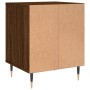 Oak brown engineered wood bedside table 40x35x50 cm by , Nightstands - Ref: Foro24-830714, Price: 37,35 €, Discount: %