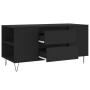 Mesa de centro madera de ingeniería negro 102x44,5x50 cm de , Mesas de centro - Ref: Foro24-830997, Precio: 76,77 €, Descuent...