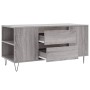 Mesa de centro madera de ingeniería gris Sonoma 102x44,5x50 cm de , Mesas de centro - Ref: Foro24-831002, Precio: 75,90 €, De...