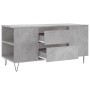 Mesa de centro madera ingeniería gris hormigón 102x44,5x50 cm de , Mesas de centro - Ref: Foro24-831000, Precio: 74,50 €, Des...