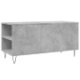 Concrete gray engineered wood coffee table 102x44.5x50 cm by , Coffee table - Ref: Foro24-831000, Price: 75,94 €, Discount: %