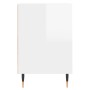 Glossy white plywood TV cabinet 100x35x55 cm by , TV Furniture - Ref: Foro24-831310, Price: 61,27 €, Discount: %