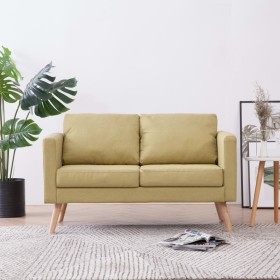 2 seater green fabric sofa by , Sofas - Ref: Foro24-281357, Price: 274,99 €, Discount: %