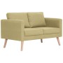 2 seater green fabric sofa by , Sofas - Ref: Foro24-281357, Price: 274,42 €, Discount: %