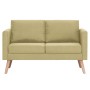 2 seater green fabric sofa by , Sofas - Ref: Foro24-281357, Price: 274,42 €, Discount: %