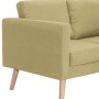 2 seater green fabric sofa by , Sofas - Ref: Foro24-281357, Price: 274,42 €, Discount: %