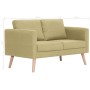 2 seater green fabric sofa by , Sofas - Ref: Foro24-281357, Price: 274,42 €, Discount: %