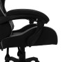 Gaming chair with RGB LED lights gray and black synthetic leather by , Office chairs - Ref: Foro24-288010, Price: 224,64 €, D...