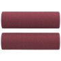 Sofá de 3 plazas con cojines tela rojo tinto 180 cm de , Sofás - Ref: Foro24-3200796, Precio: 316,86 €, Descuento: %