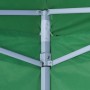 Green folding gazebo with 4 walls 3x3 m by vidaXL, Tents and gazebos - Ref: Foro24-41468, Price: 156,78 €, Discount: %