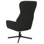 Silla de relajación de terciopelo negro de , Sillones - Ref: Foro24-341114, Precio: 126,17 €, Descuento: %