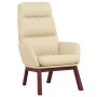 Cream fabric relaxation armchair by , Armchairs - Ref: Foro24-341161, Price: 136,95 €, Discount: %