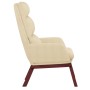 Cream fabric relaxation armchair by , Armchairs - Ref: Foro24-341161, Price: 136,95 €, Discount: %