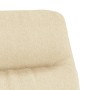 Sillón de relax de tela color crema de , Sillones - Ref: Foro24-341161, Precio: 136,99 €, Descuento: %