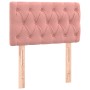 Pink velvet headboard 80x7x78/88 cm by , Headboards and footboards - Ref: Foro24-346311, Price: 51,53 €, Discount: %