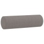 Sofá de 2 plazas con cojines tela gris taupe 140 cm de , Sofás - Ref: Foro24-3200789, Precio: 245,93 €, Descuento: %