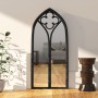 Black iron mirror for indoor use 100x45 cm by , Mirrors - Ref: Foro24-3093520, Price: 115,99 €, Discount: %