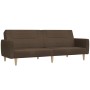 2-seater sofa bed in brown fabric by , Sofas - Ref: Foro24-337407, Price: 166,99 €, Discount: %