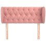 Cabecero de terciopelo rosa 103x23x78/88 cm de , Cabeceros y pies de cama - Ref: Foro24-3117527, Precio: 61,99 €, Descuento: %