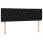 Cama box spring con colchón tela negro 140x200 cm de , Camas y somieres - Ref: Foro24-3126487, Precio: 476,05 €, Descuento: %