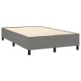 Cama box spring con colchón tela gris oscuro 140x190 cm de , Camas y somieres - Ref: Foro24-3128198, Precio: 562,14 €, Descue...