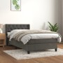 Cama box spring con colchón terciopelo gris oscuro 80x200 cm de , Camas y somieres - Ref: Foro24-3131106, Precio: 284,94 €, D...