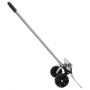 Snow shovel with extendable handle silver steel sheet 61 cm by , snow shovels - Ref: Foro24-364819, Price: 59,45 €, Discount: %