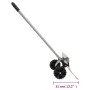 Snow shovel with extendable handle silver steel sheet 61 cm by , snow shovels - Ref: Foro24-364819, Price: 59,45 €, Discount: %