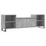 Mueble para TV madera contrachapada gris hormigón 160x35x55 cm de , Muebles TV - Ref: Foro24-831352, Precio: 70,46 €, Descuen...