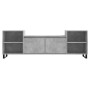 Mueble para TV madera contrachapada gris hormigón 160x35x55 cm de , Muebles TV - Ref: Foro24-831352, Precio: 70,46 €, Descuen...