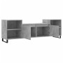 Mueble para TV madera contrachapada gris hormigón 160x35x55 cm de , Muebles TV - Ref: Foro24-831352, Precio: 70,46 €, Descuen...