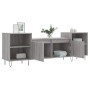 Sonoma gray plywood TV cabinet 160x35x55 cm by , TV Furniture - Ref: Foro24-831346, Price: 70,95 €, Discount: %