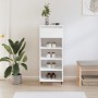 Glossy white plywood shoe cabinet 40x36x105 cm by , Shoe racks and shoe organizers - Ref: Foro24-831454, Price: 45,65 €, Disc...