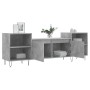 Mueble para TV madera contrachapada gris hormigón 160x35x55 cm de , Muebles TV - Ref: Foro24-831344, Precio: 69,97 €, Descuen...