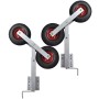 Set of 2 boat trailer double wheel supports 59-84 cm by vidaXL, Boat Trailers - Ref: Foro24-141551, Price: 150,09 €, Discount: %