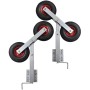 Set of 2 boat trailer double wheel supports 59-84 cm by vidaXL, Boat Trailers - Ref: Foro24-141551, Price: 150,09 €, Discount: %