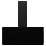 Campana extractora de pared acero vidrio templado negro 90 cm de , Extractores - Ref: Foro24-51677, Precio: 227,30 €, Descuen...