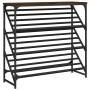 Oak brown engineered wood shoe rack furniture 90x30x85 cm by , Shoe racks and shoe organizers - Ref: Foro24-833432, Price: 58...